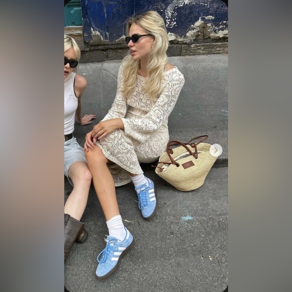 Adidas Spezial Shoes Light Blue Suede - Picture 11 of 16